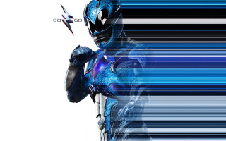 Blue power ranger white background - adam rex free wallpaper
