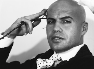Bald man haircut bow tie - a bald head free wallpaper