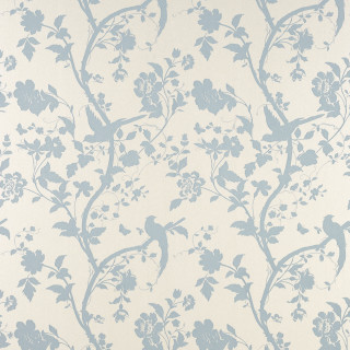 Bird flowers wallpaper blue white - a wallpaper free wallpaper