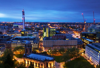 City night lights buildings skyline 2 - david ramsay hay free wallpaper