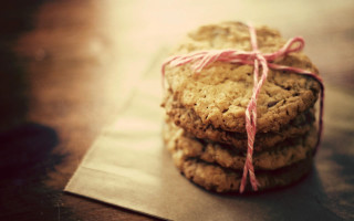 Stack cookies pink string paper - paper free wallpaper