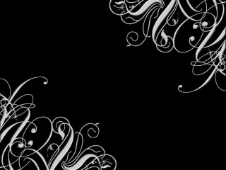 Black white fancy design background - modern free wallpaper