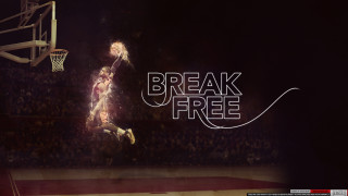 Basketball player jumping dunk crowd 7 - art free wallpaper
