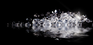 Bubbles black surface background white - a bunch of water free wallpaper