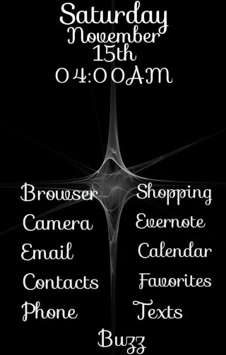 Black background white text poster - dark background free wallpaper