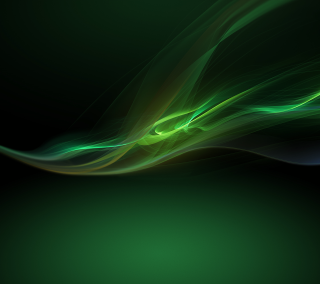 Green yellow abstract background black - wave free wallpaper