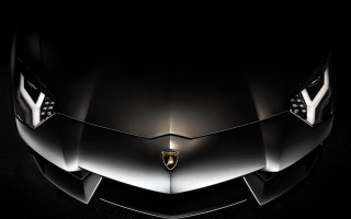 Shiny silver sportscar night sky - shiny free wallpaper