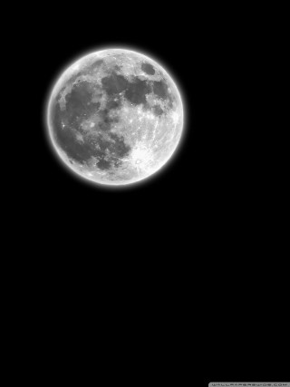 Full moon black background white - a full moon free wallpaper