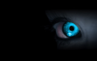 Blue eye black background repeated - blue eye free wallpaper