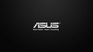 Black background white asus logo - android free wallpaper