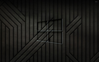 Black wall black white design - purism free wallpaper