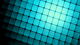 Blue background squares black center - square free wallpaper