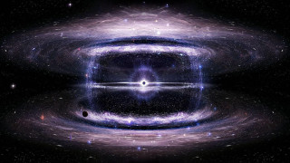 Blackhole star center hologram space - a black hole free wallpaper