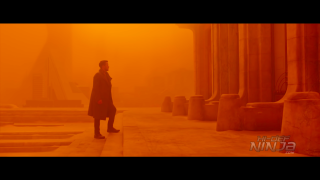 Foggy person red light foreground - retrofuturism free wallpaper