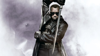 Man leather jacket scissors black - dark fantasy free wallpaper