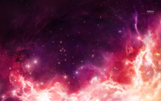 Space scene stars purple background - purple background free wallpaper
