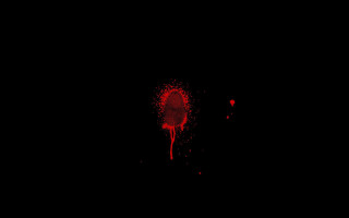 Red splatter black background red - a red substance free wallpaper