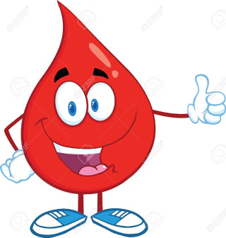 Blood drop thumbs up stock - anne rigney free wallpaper