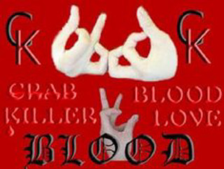 Red hands vsign blood lyco - two hand free wallpaper