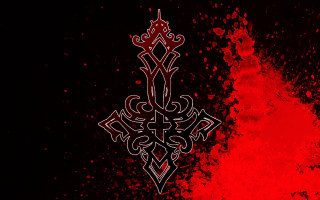 Red black background design side - a design free wallpaper