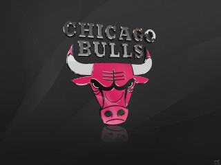 Chicago bulls logo black background 2 - logo free wallpaper for desktop