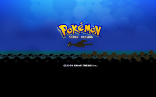 Pokemon logo blue sky clouds - cloud and a bird free wallpaper