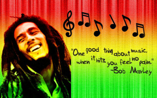 Man dreadlocks quote music bobmarley - inspirational free wallpaper