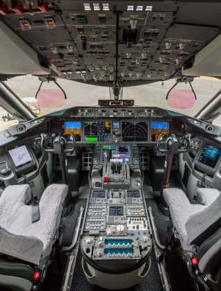 Cockpit plane inside control panel - the plane free wallpaper