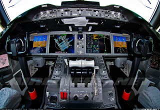 Cockpit view multiple screens clock - multiple free wallpaper