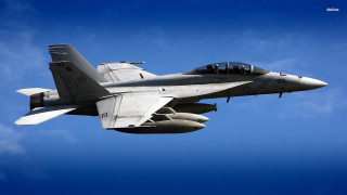Fighter jet blue sky clouds 14 - a fighter free wallpaper for desktop