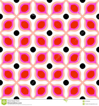 Pink black abstract circles dots - geometric abstract art free wallpaper
