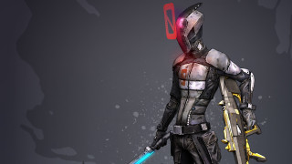 Futuristic man suit sword lightsaber 2 - a light saber free wallpaper