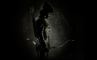 Man black outfit bow arrow 4 - a black outfit holding free wallpaper