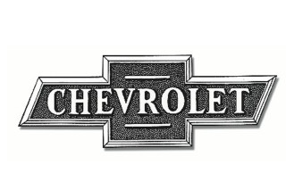 Chevrolet emblem white background blackwhite - international typographic style free wallpaper for desktop