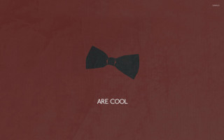 Red wall bow tie poster - a bow tie free wallpaper