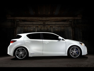 White car dark garage open - a door open free wallpaper