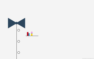 Bow tie bar graph red 2 - golden ratio illustration free wallpaper