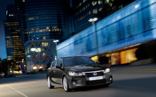 Black car city night blurry - andrew law free wallpaper