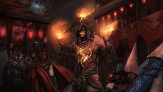 People fire demon head arm - their hand and a demon free wallpaper