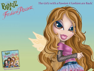 Cartoon girl pink shirt dress - a pink top free wallpaper