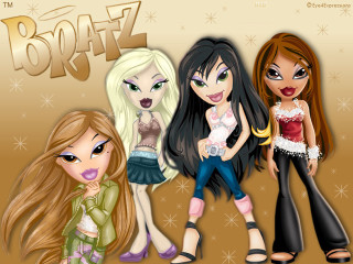 Cartoon girls hair colors makeup - promotional image free wallpaper for desktop