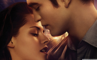 Man woman kissing sunset sky - a sunset background free wallpaper