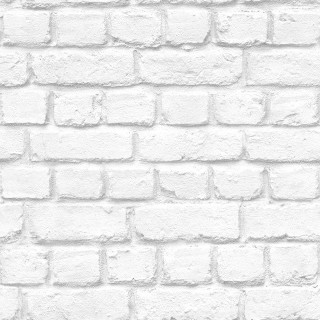 White brick wall pattern background 3 - a minimalist painting free wallpaper