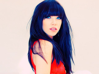 Cicelyhey beautiful blackhair blueeyes reddress - long black hair free wallpaper for desktop