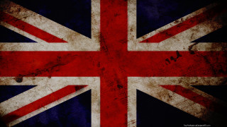 Grungy british flag faded edge - british free wallpaper