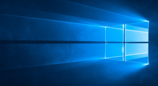 Blue window bright light reflection - a blue window free wallpaper