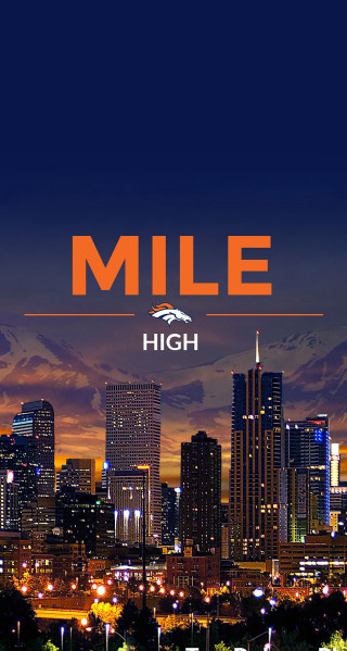City skyline mile high orange - skyscraper free wallpaper