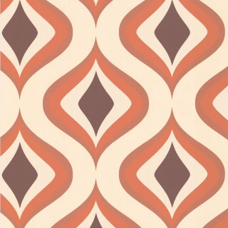 Wavy brown orange wallpaper white - orange free wallpaper