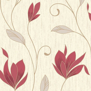 Red flower beige background swirl - a beige background free wallpaper
