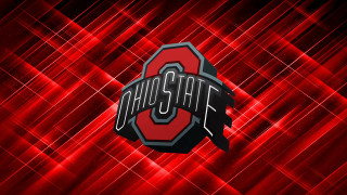 Ohio state logo red background - cleve gray free wallpaper